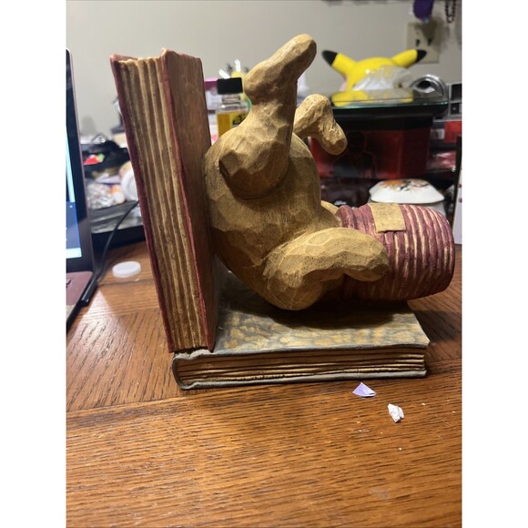 VTG Classic Winnie the Pooh Boodends “Velveteen” Shows Minor Aging - Picture 5 of 10